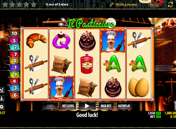 A video game screen with images of food and utensils Description automatically generated